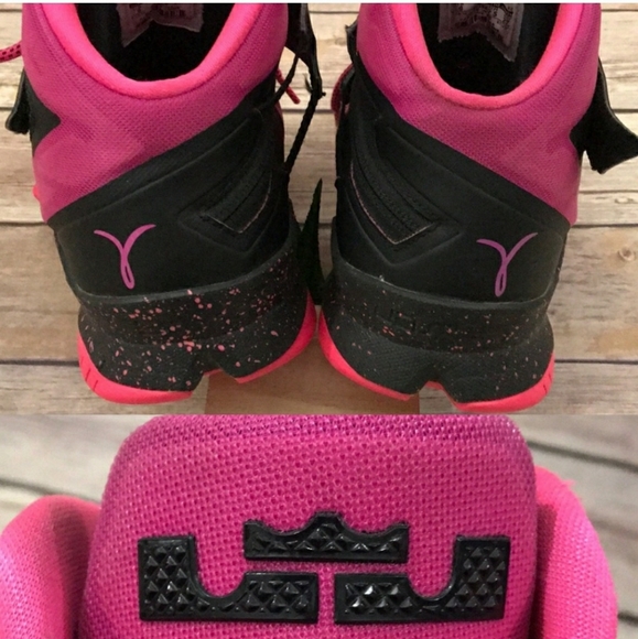 Nike Zoom LeBron Soldier 8 Think Pink - Picture 3 of 4